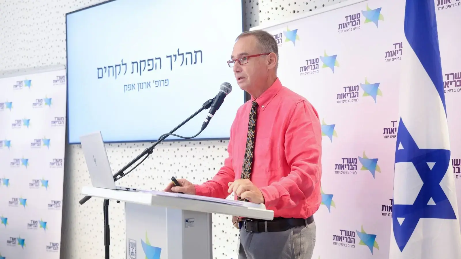פרופ’ ארנון אפק, סיכום שנתיים למלחמה, משרד הבריאות פרופ’ ארנון אפק, סיכום שנתיים למלחמה, משרד הבריאות