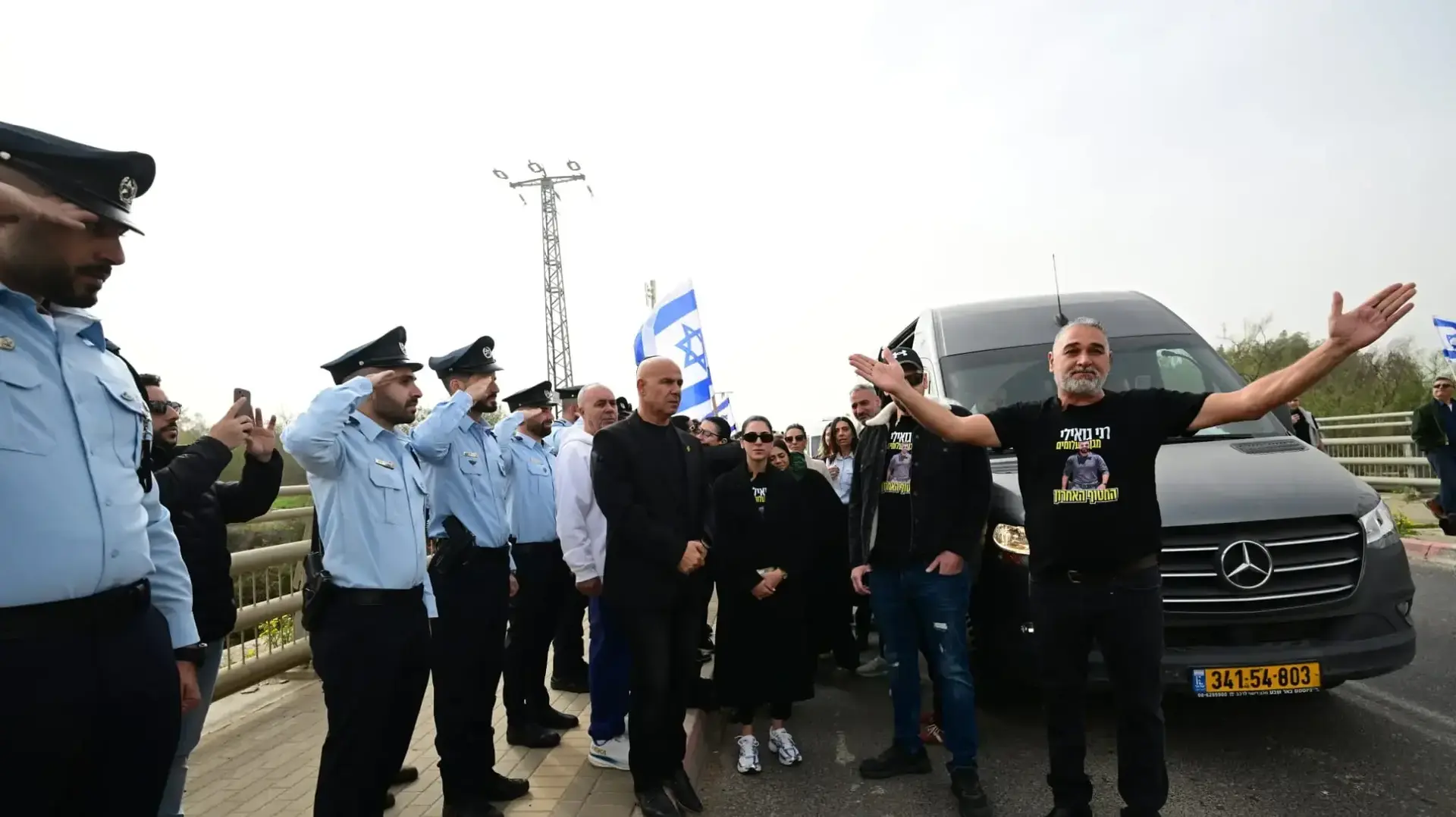 מסע הלוויה של רן גואילי , ביציאה מבסיס שורה, 28 בינואר 2026 מסע הלוויה של רן גואילי , ביציאה מבסיס שורה, 28 בינואר 2026