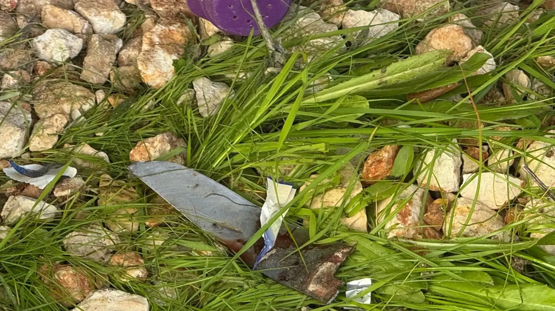 הסכין ששימשה לביצוע הפיגוע בעמקים הסכין ששימשה לביצוע הפיגוע בעמקים