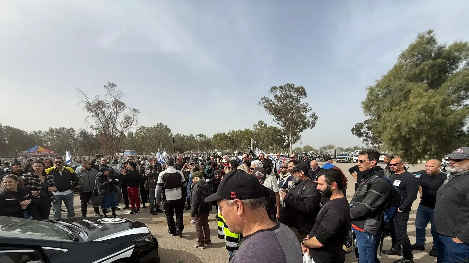 שיירת רוכבי אופנועים עיוורים-חירשים לזכרו של רן גואילי. 30 בינואר 2026. קרדיט צילום: שירן פרץ שיירת רוכבי אופנועים עיוורים-חירשים לזכרו של רן גואילי. 30 בינואר 2026. קרדיט צילום: שירן פרץ
