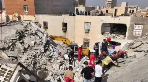 זירת הפיצוץ באהוואז
זירת הפיצוץ באהוואז