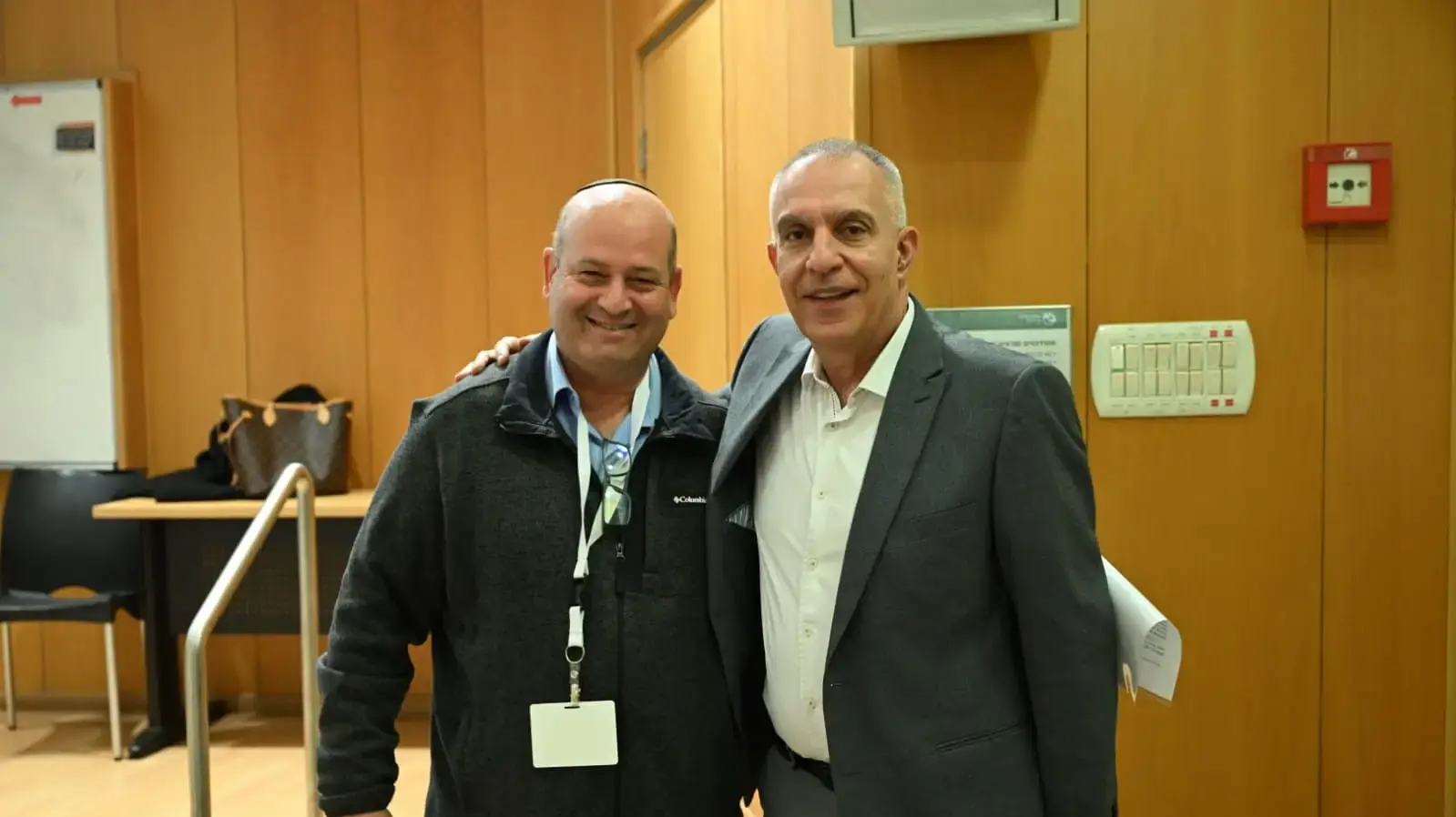 פרופ' עמי מויאל, יו"ר ות"ת, וזהר ינון מנכ"ל ומשנה לנשיא אונ' בר-אילן פרופ' עמי מויאל, יו"ר ות"ת, וזהר ינון מנכ"ל ומשנה לנשיא אונ' בר-אילן