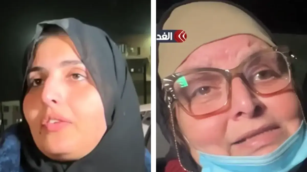 פלסטינים חוזרים לעזה דרך מעבר רפיח