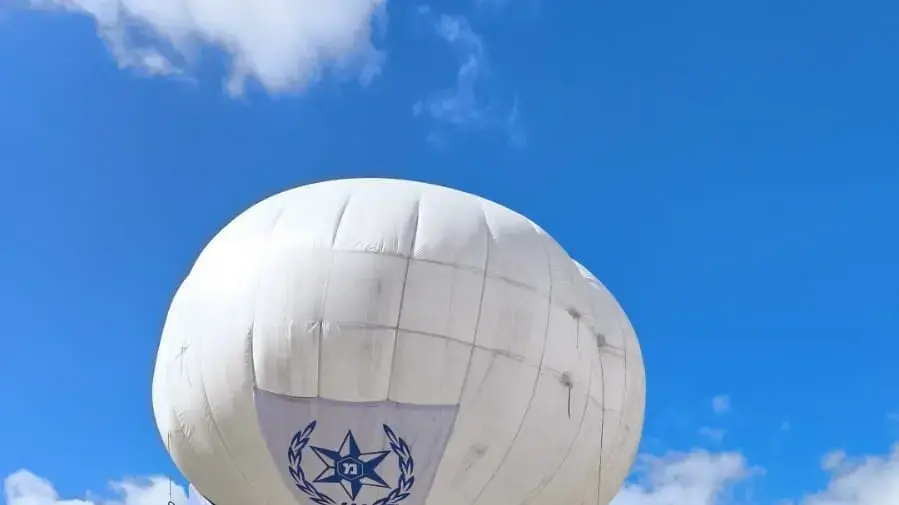 פעילות המשטרה בנגב, בלון תצפית פעילות המשטרה בנגב, בלון תצפית