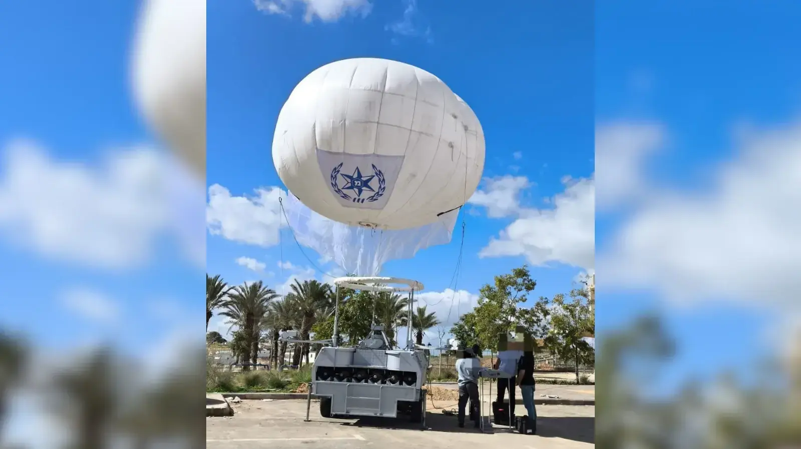פעילות המשטרה בנגב, בלון תצפית