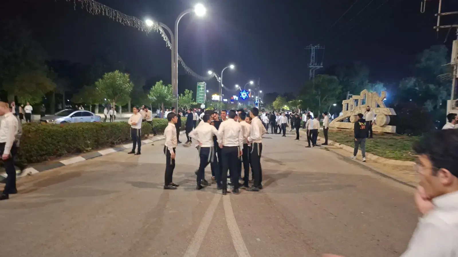 מהומות לאחר מעצר עריק חרדי בצומת גילת סמוך לתפרח. 7 בפברואר 2026 מהומות לאחר מעצר עריק חרדי בצומת גילת סמוך לתפרח. 7 בפברואר 2026