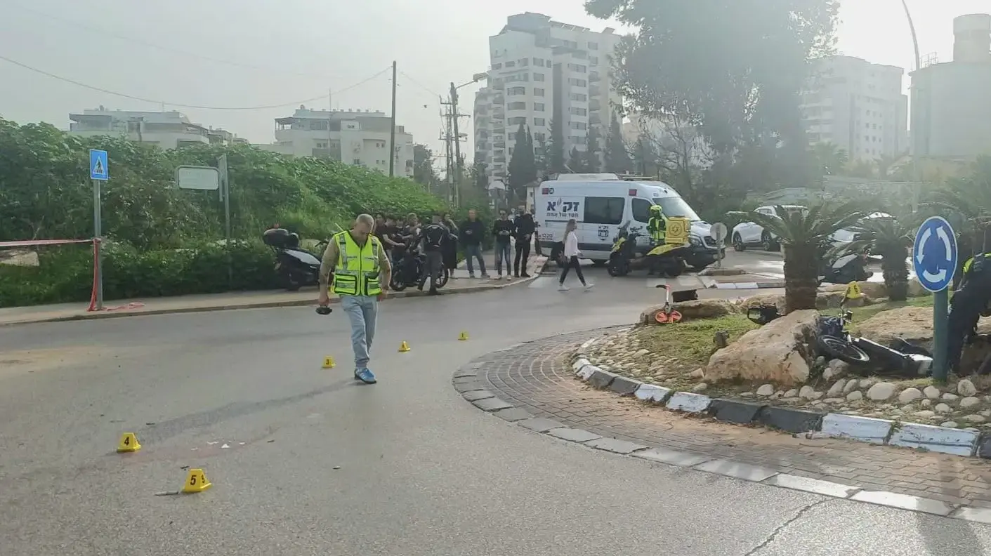 ילד בן 12 נהרג מפגיעת רכב, הוד השרון, 9 בפברואר 2026