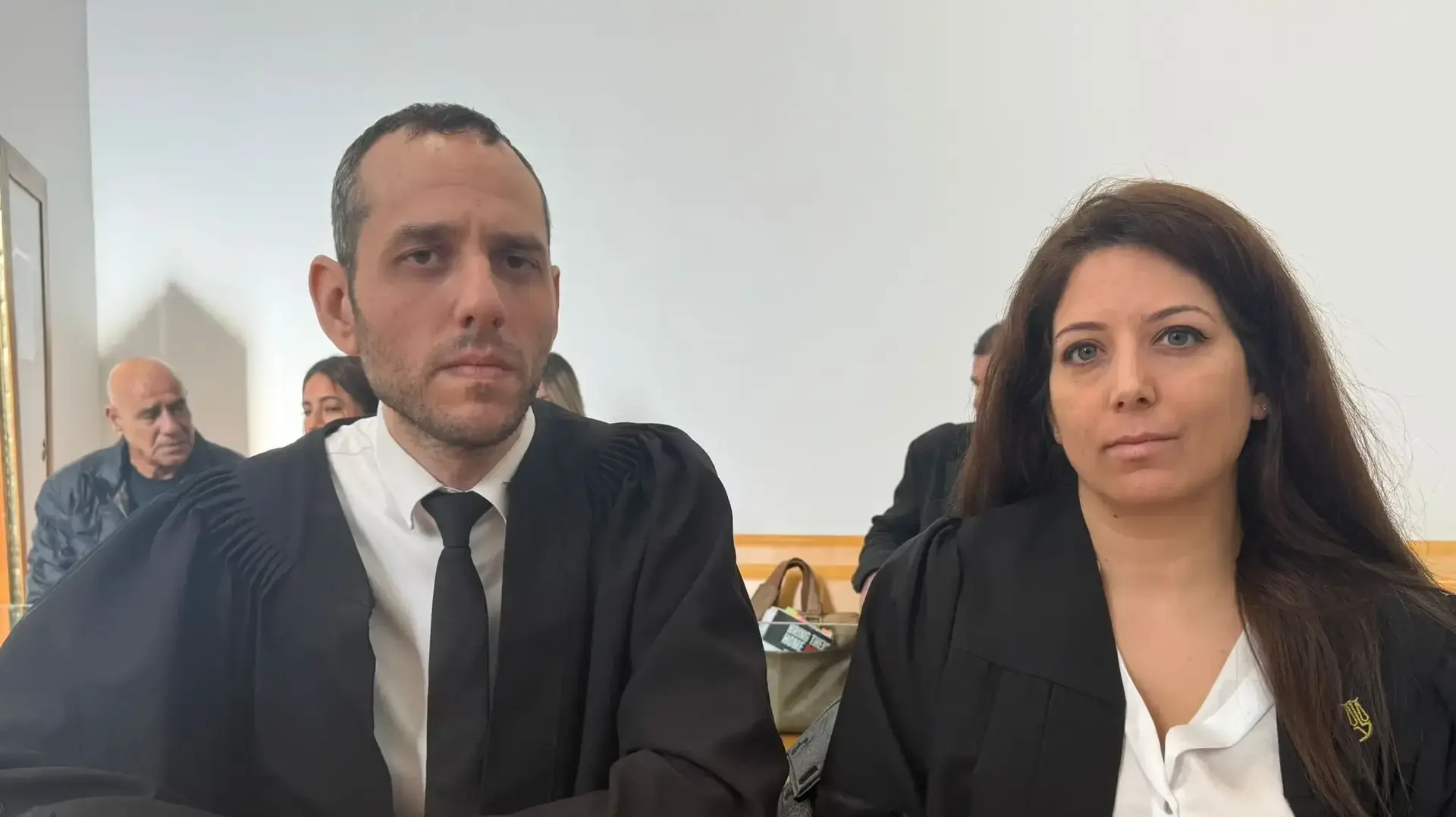 עו״ד בריג'יט ויטאלי, עו"ד מור בן אבו, מתן גזר דין לרוצחי מור טויזר, בימ"ש מחוזי חיפה, 10 בפברואר 2026 עו״ד בריג'יט ויטאלי, עו"ד מור בן אבו, מתן גזר דין לרוצחי מור טויזר, בימ"ש מחוזי חיפה, 10 בפברואר 2026