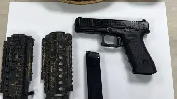 נשקים שנמצאו בפעילות משטרתית ברהט