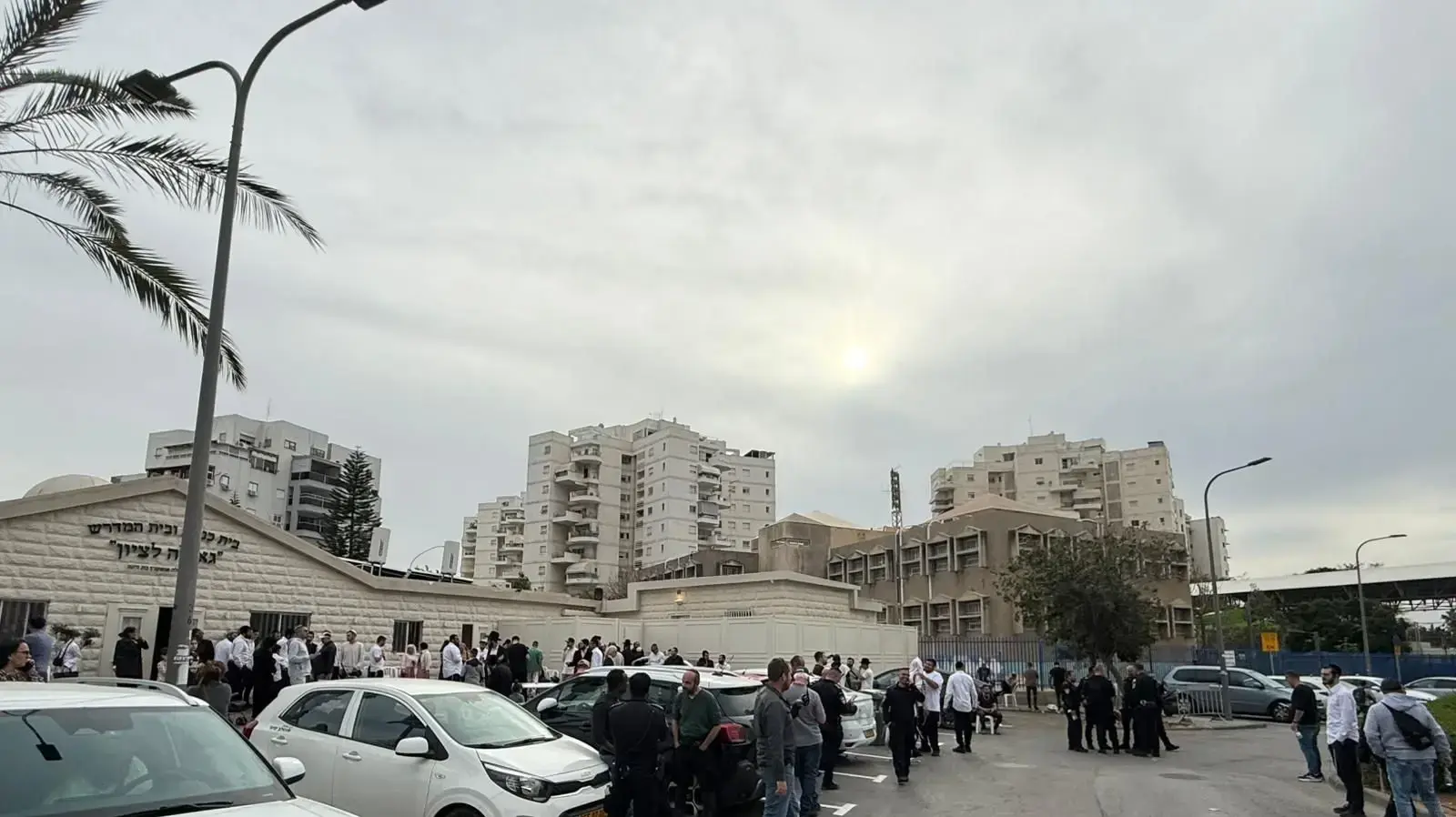המתחם של הרב "הינוקא" בראשון לציון, 12 בפברואר 2026 המתחם של הרב "הינוקא" בראשון לציון, 12 בפברואר 2026
