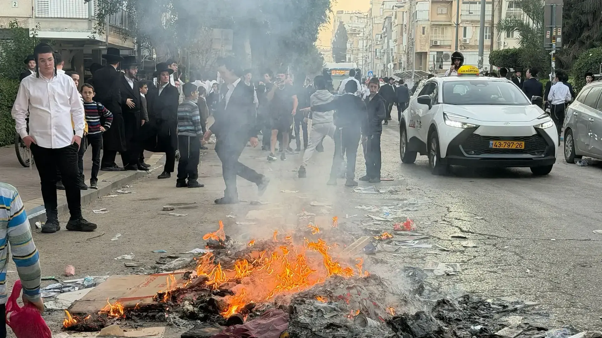 הפגנה בבני ברק הפגנה בבני ברק