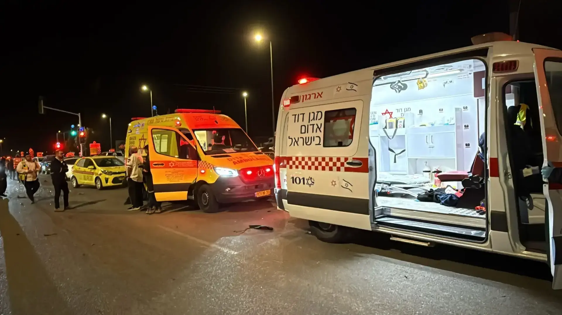 תאונה בכניסה לנתיבות תאונה בכניסה לנתיבות