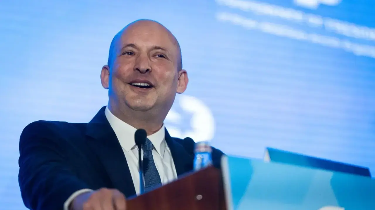 נפתלי בנט, ועידת הנשיאים של הארגונים היהודים באמריקה, מלון ענבל, 17 בפברואר 2026