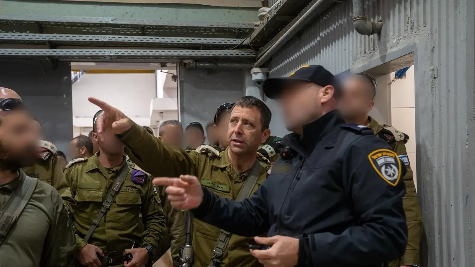 סיור גזרה והערכת מצב משותפת לכוחות הביטחון כחלק מההיערכות המבצעית לחודש הרמדאן
