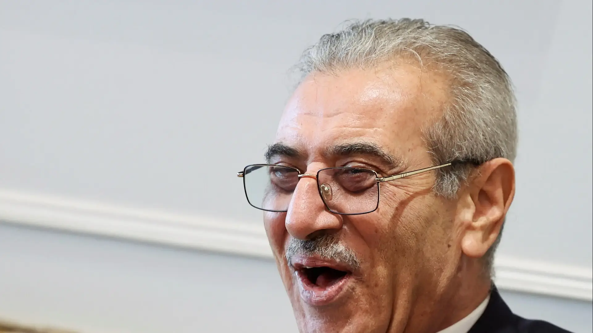 יו"ר הוועדה הלאומית הפלסטינית לניהול עזה, עלי שעת', בקהיר, מצרים, 19 בינואר 2026 יו"ר הוועדה הלאומית הפלסטינית לניהול עזה, עלי שעת', בקהיר, מצרים, 19 בינואר 2026