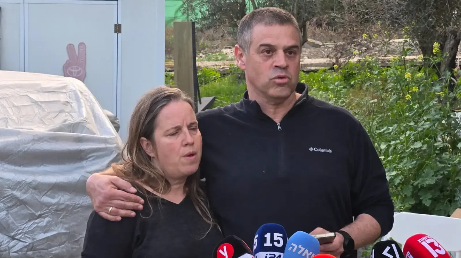 יפתח והדס יפה, הוריו של עפרי יפה
