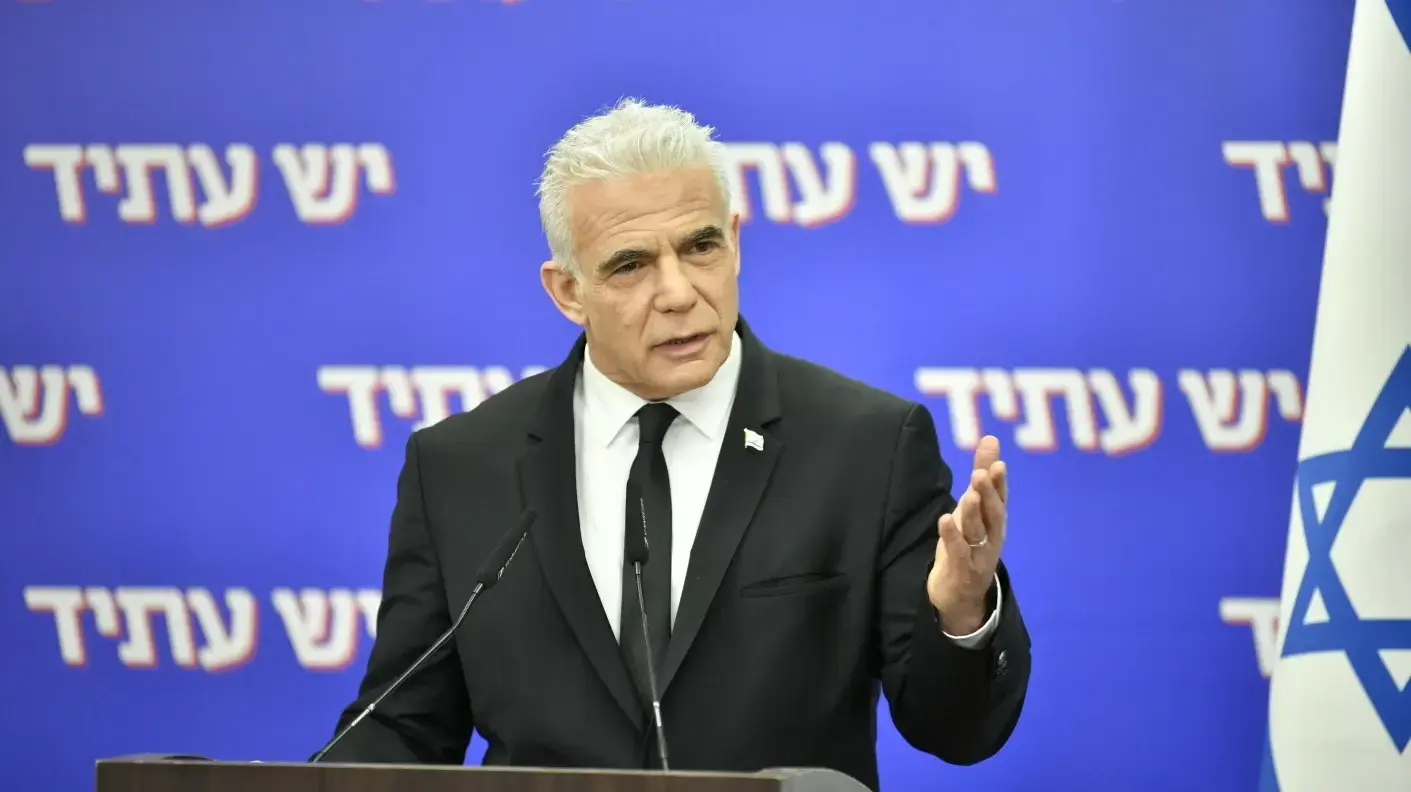 יאיר לפיד, ישיבת סיעת יש עתיד, 16 בפברואר 2026
