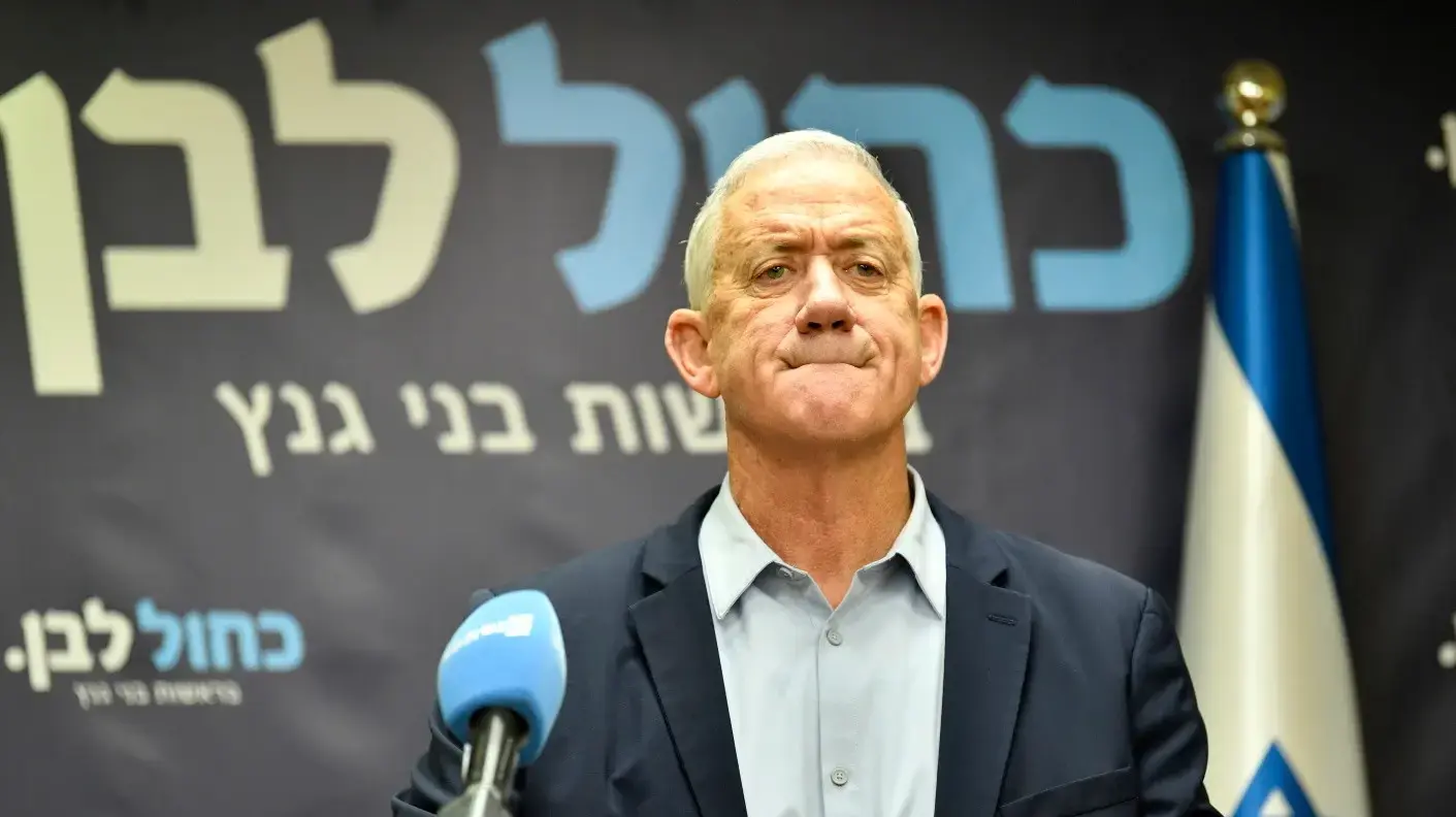 בני גנץ, ישיבת סיעת כחול לבן, 16 בפברואר 2026 בני גנץ, ישיבת סיעת כחול לבן, 16 בפברואר 2026