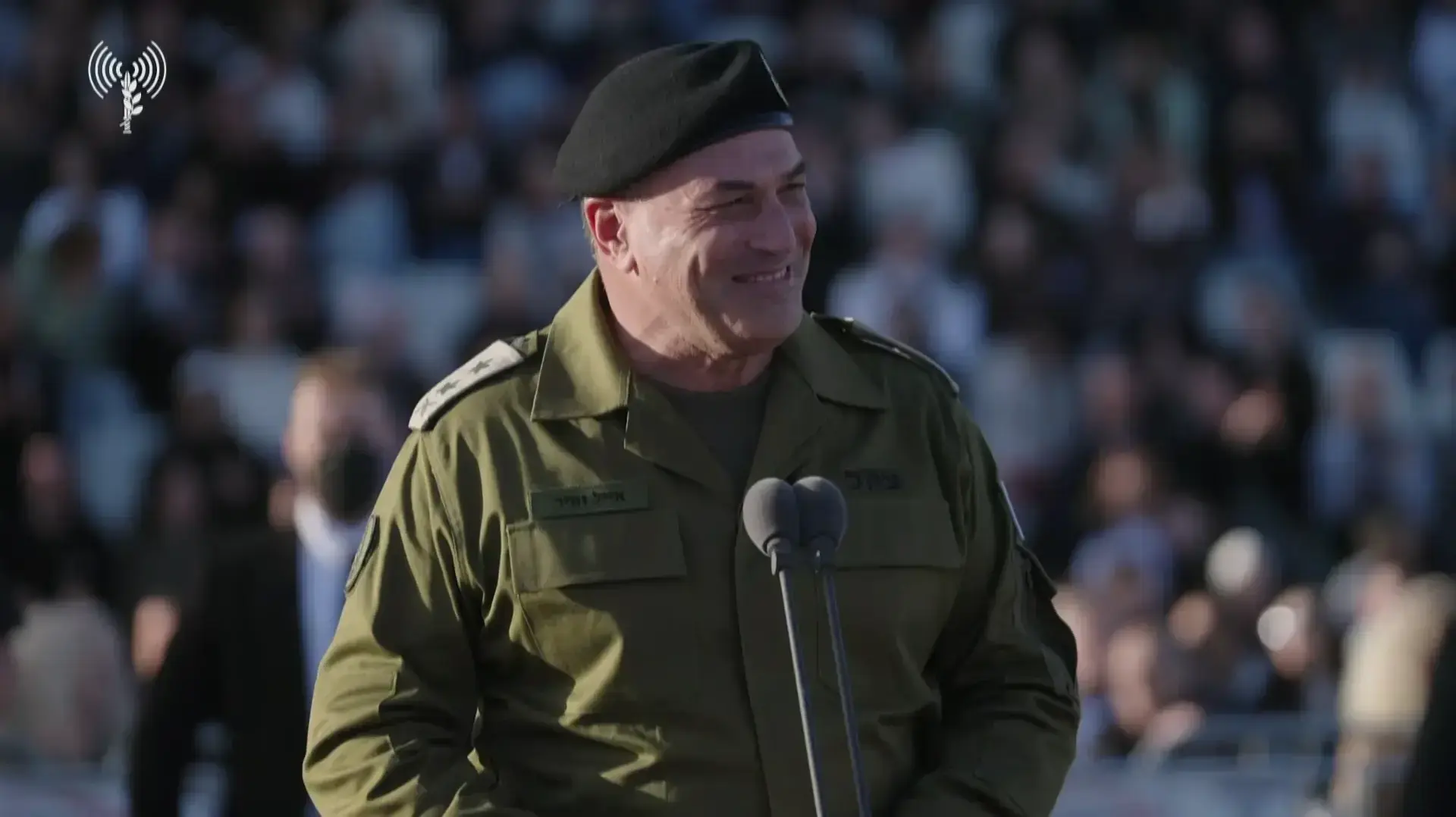 אייל זמיר הרמטכ"ל טקס קצינים אייל זמיר הרמטכ"ל טקס קצינים