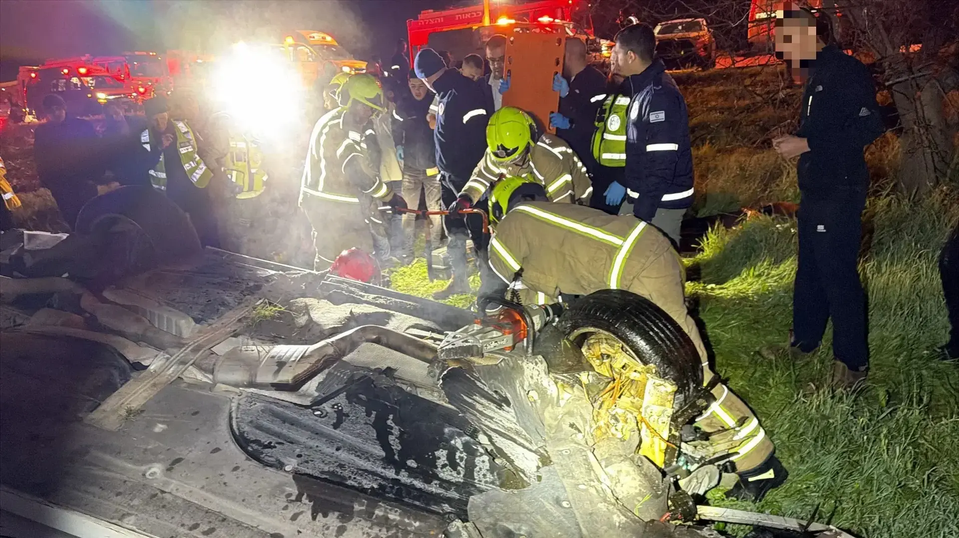 הקטל בכבישים: שני גברים נהרגו בהתהפכות רכב בכביש 6 הקטל בכבישים: שני גברים נהרגו בהתהפכות רכב בכביש 6