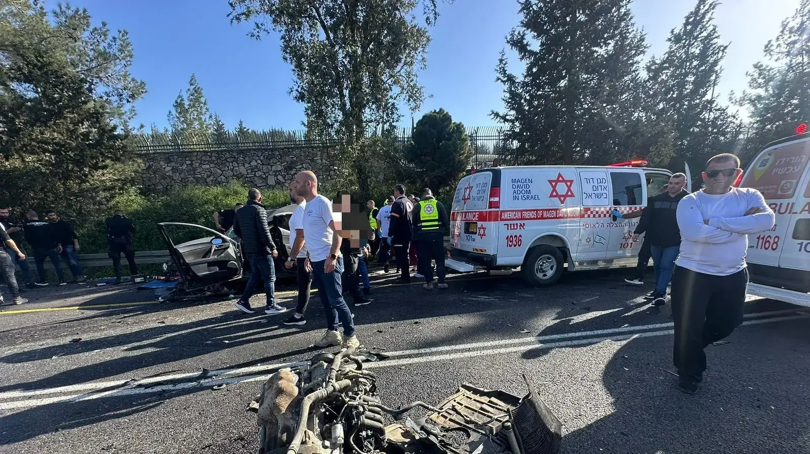 תאונת דרכים צומת יובלים תאונת דרכים צומת יובלים