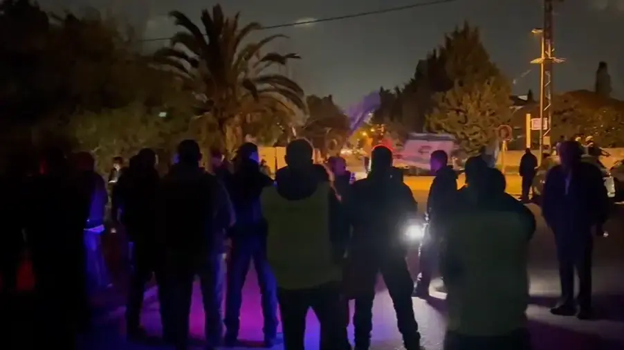 הפגנה מחוץ לאירוע "שותפות שלום", פרדס חנה הפגנה מחוץ לאירוע "שותפות שלום", פרדס חנה