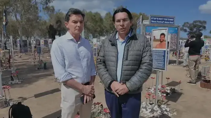 שגריר אוסטרליה לאו"ם ביקר במתחם הנובה שגריר אוסטרליה לאו"ם ביקר במתחם הנובה