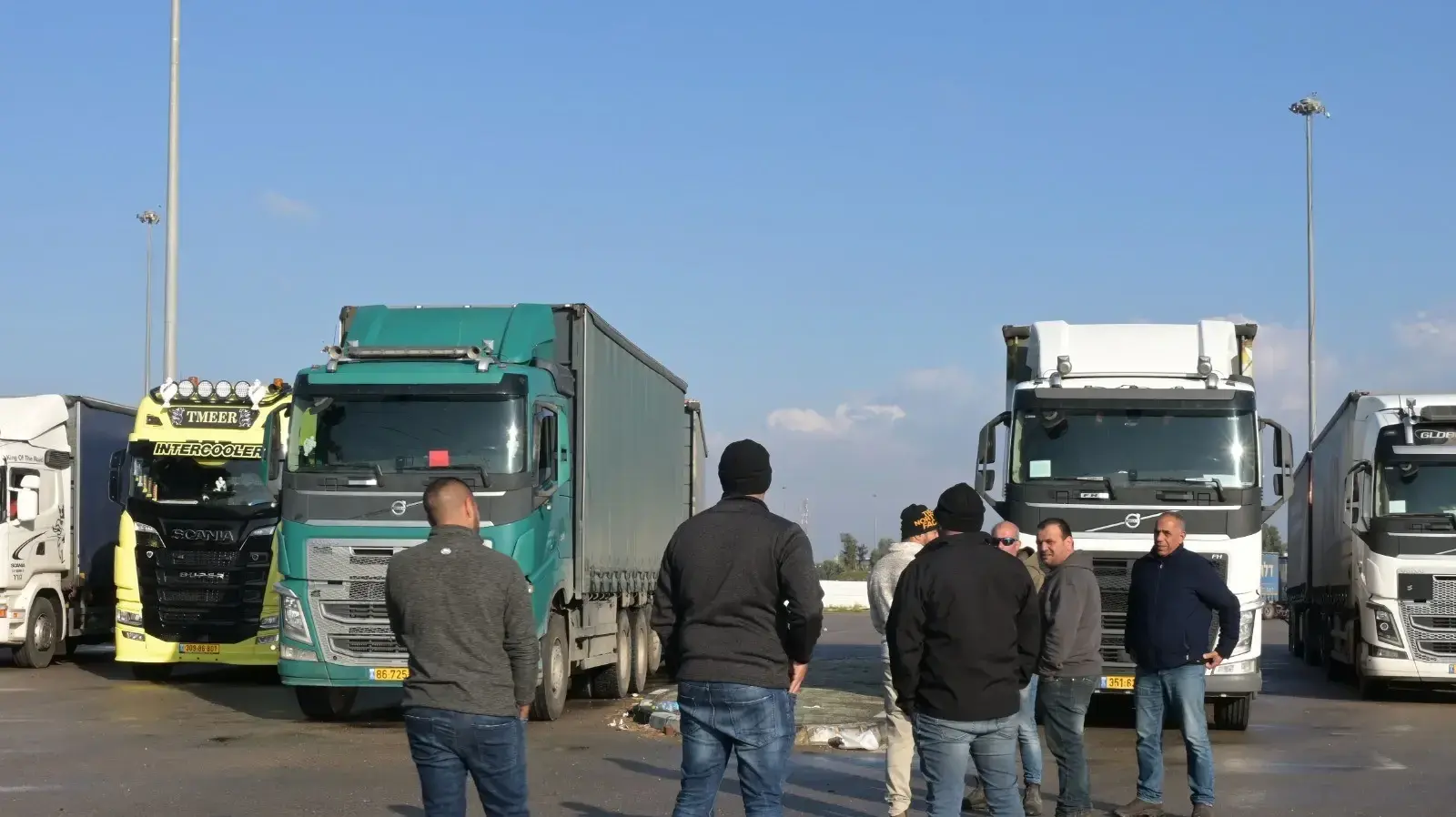 סיוע הומניטרי במעבר כרם שלום, פברואר 2026