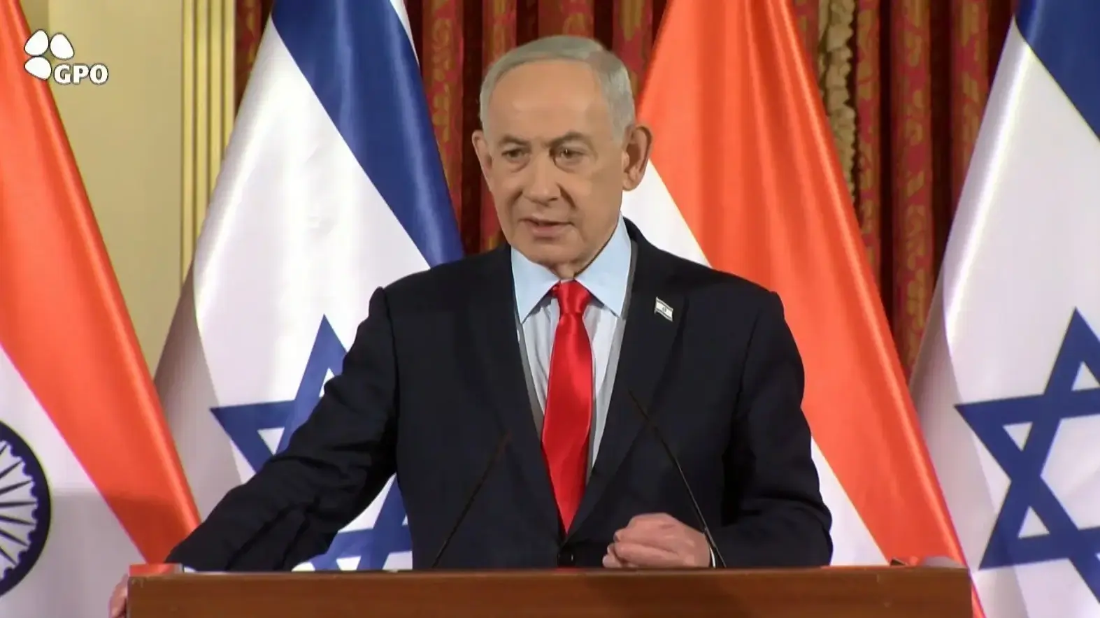 הצהרת ראשי הממשלה ישראל והודו, מלון המלך דוד, ירושלים, 26 בפברואר 2026