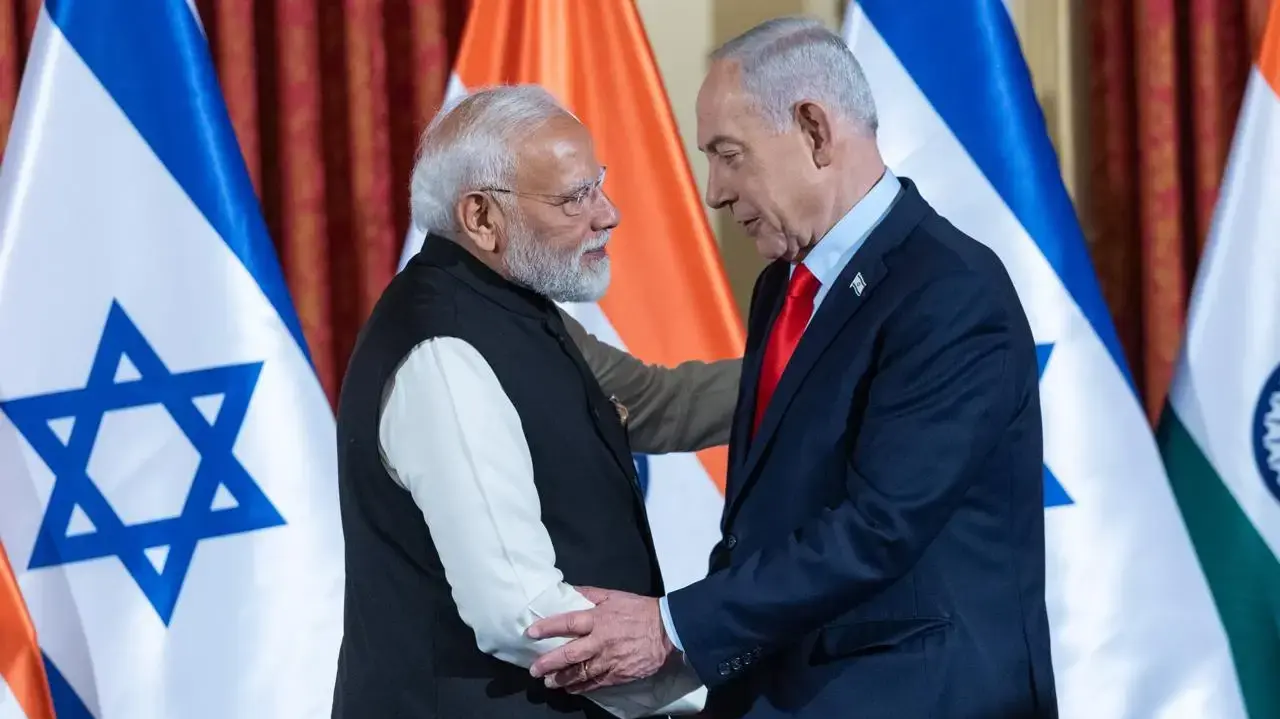 הצהרת ראשי הממשלה ישראל והודו, מלון המלך דוד, ירושלים, 26 בפברואר 2026 הצהרת ראשי הממשלה ישראל והודו, מלון המלך דוד, ירושלים, 26 בפברואר 2026