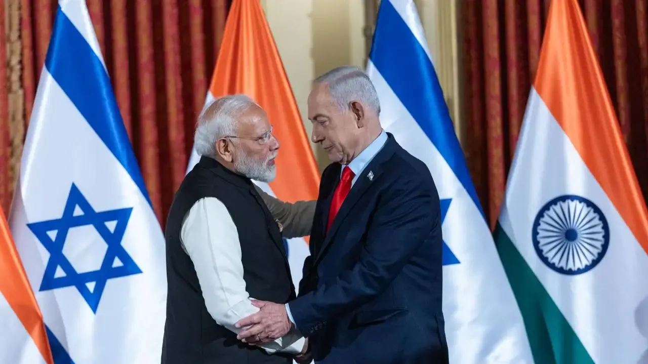 הצהרת ראשי הממשלה ישראל והודו, מלון המלך דוד, ירושלים, 26 בפברואר 2026 הצהרת ראשי הממשלה ישראל והודו, מלון המלך דוד, ירושלים, 26 בפברואר 2026