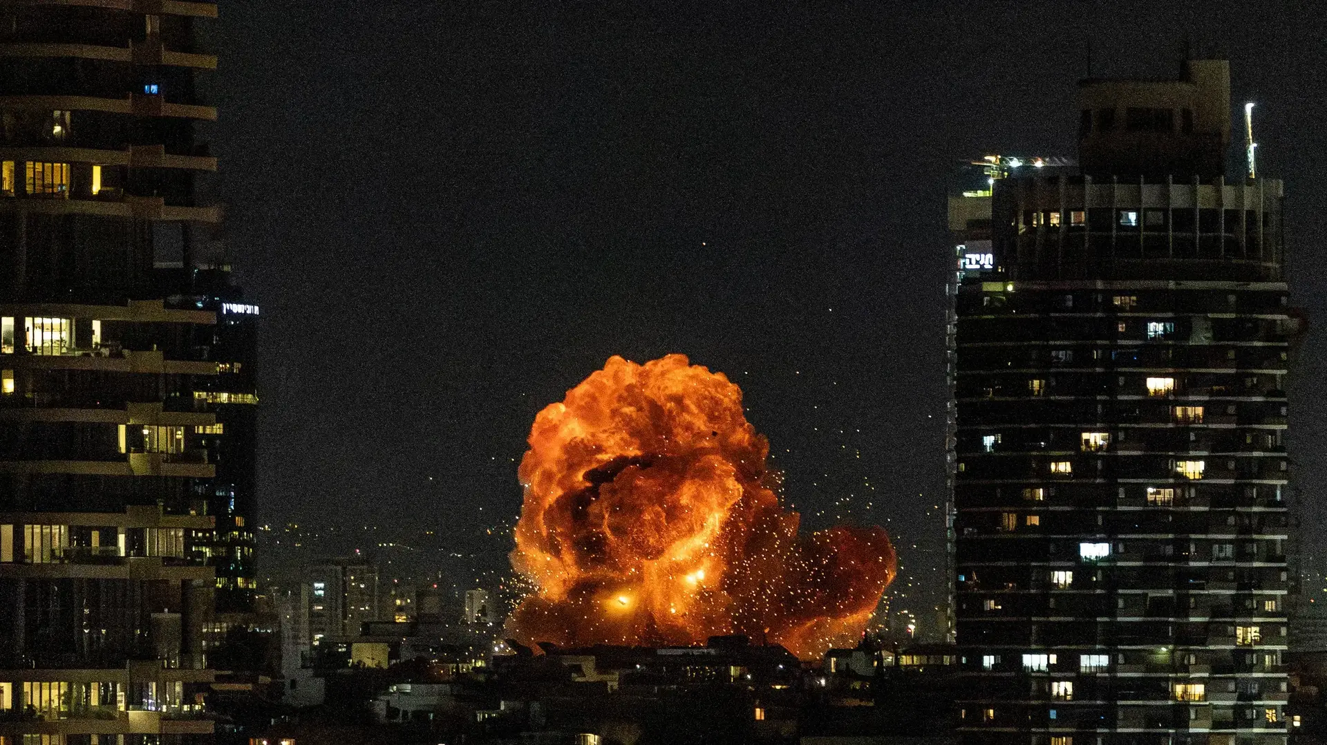 פטריית אש, זירת נפילה, תל אביב, 28 בפברואר 2026