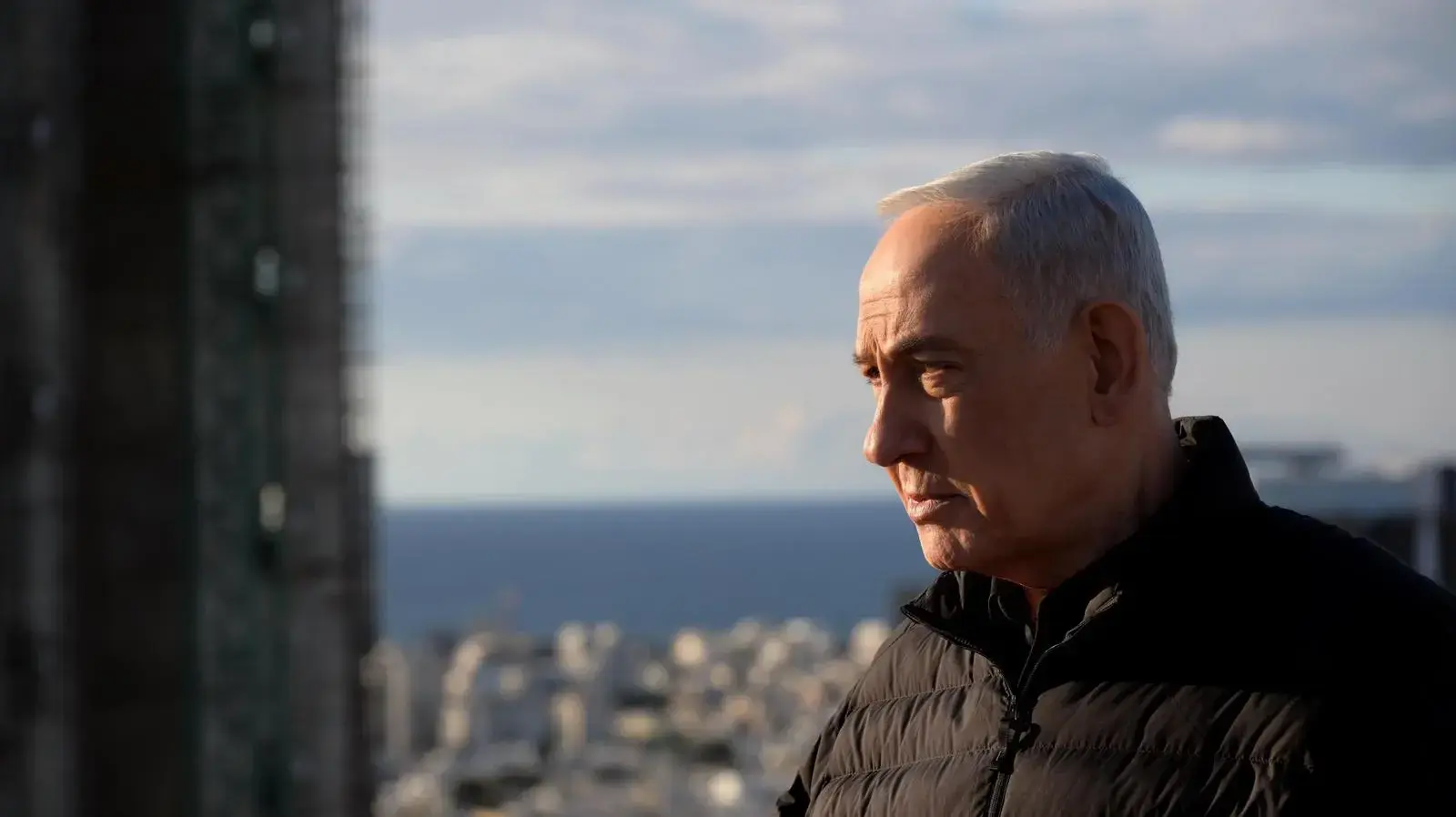 רה"מ בנימין נתניהו על גג הקריה בת"א, 1 במרץ 2026 רה"מ בנימין נתניהו על גג הקריה בת"א, 1 במרץ 2026
