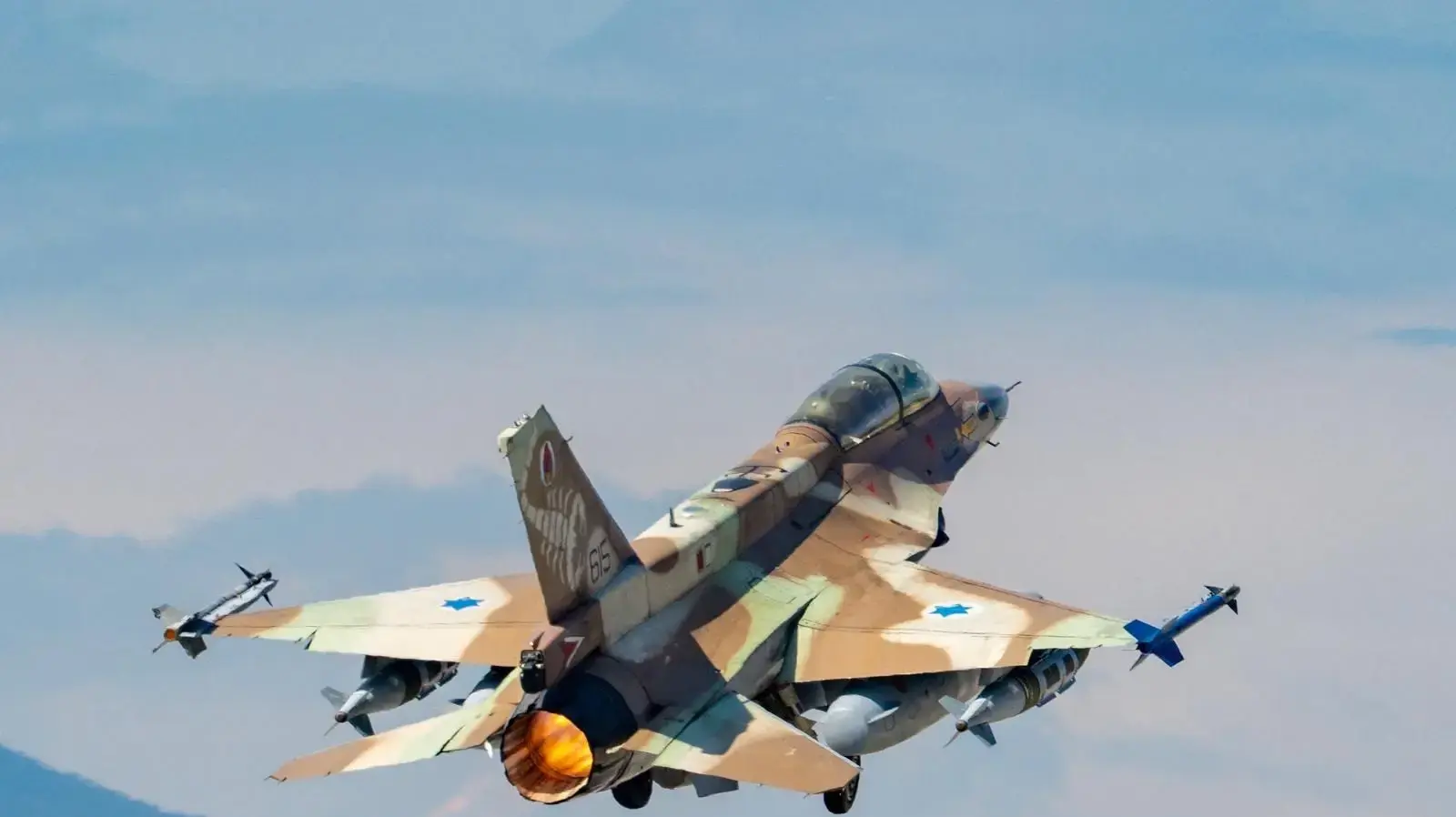 מטוסי חיל האוויר במהלך מבצע "שאגת הארי"