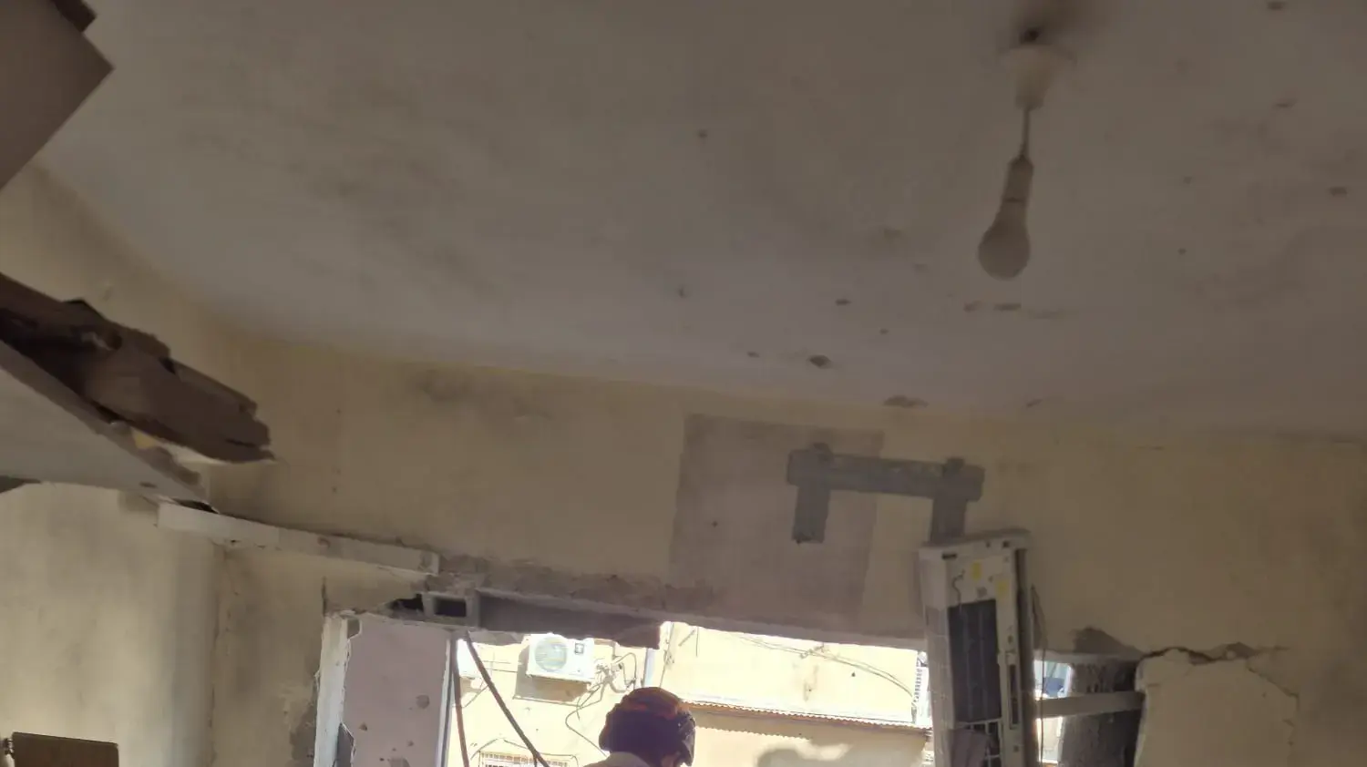 נפילת רסיסים בבני ברק. 3 במרץ 2026 נפילת רסיסים בבני ברק. 3 במרץ 2026