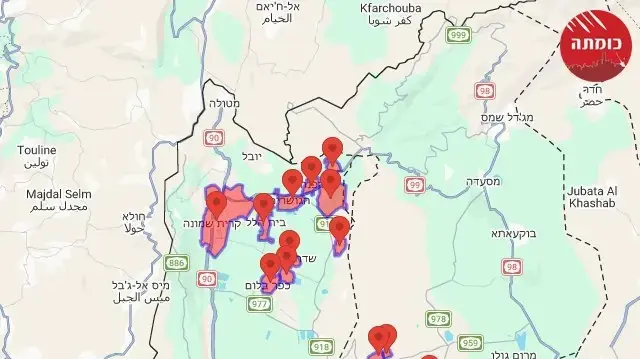 התרעות בצפון עקב חדירת כטב"ם בצפון התרעות בצפון עקב חדירת כטב"ם בצפון