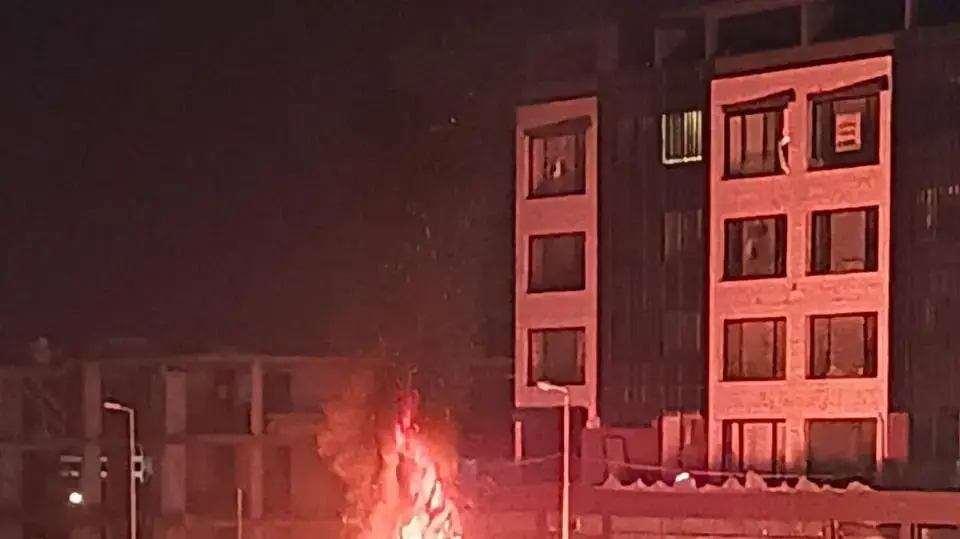 רכב שהותקף בדאחייה שבלבנון רכב שהותקף בדאחייה שבלבנון