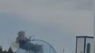 שיגורים נפלו באזור נמל התעופה של נחצ'יבאן,  מובלעת אזרית בתוך שטח ארמניה