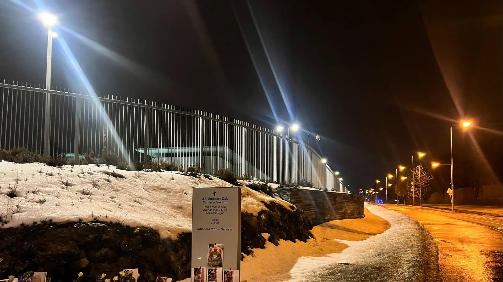 פיצוץ פגע בשגרירות ארה"ב באוסלו וגרם נזק קל. 8 במרץ 2026 פיצוץ פגע בשגרירות ארה"ב באוסלו וגרם נזק קל. 8 במרץ 2026
