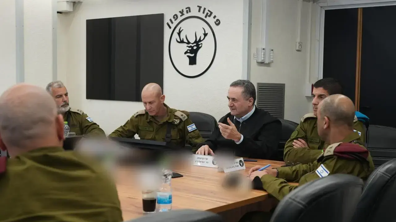 שר הביטחון ישראל כ״ץ בפיקוד צפון, 9 במרץ 2026 שר הביטחון ישראל כ״ץ בפיקוד צפון, 9 במרץ 2026