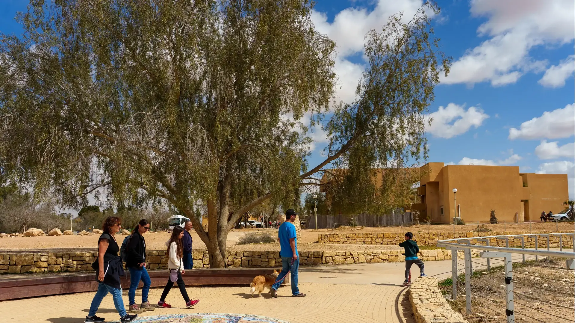 מטיילים בשדה בוקר מטיילים בשדה בוקר