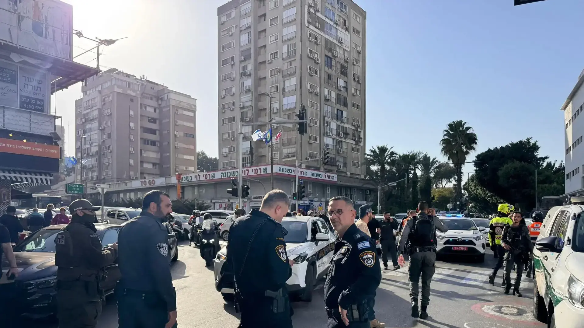 זירת דקירת גבר, רח' ביאליק רמת גן, 12 במרץ 2026 זירת דקירת גבר, רח' ביאליק רמת גן, 12 במרץ 2026