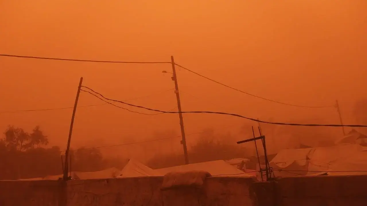 תיעוד האובך ברצועת עזה תיעוד האובך ברצועת עזה