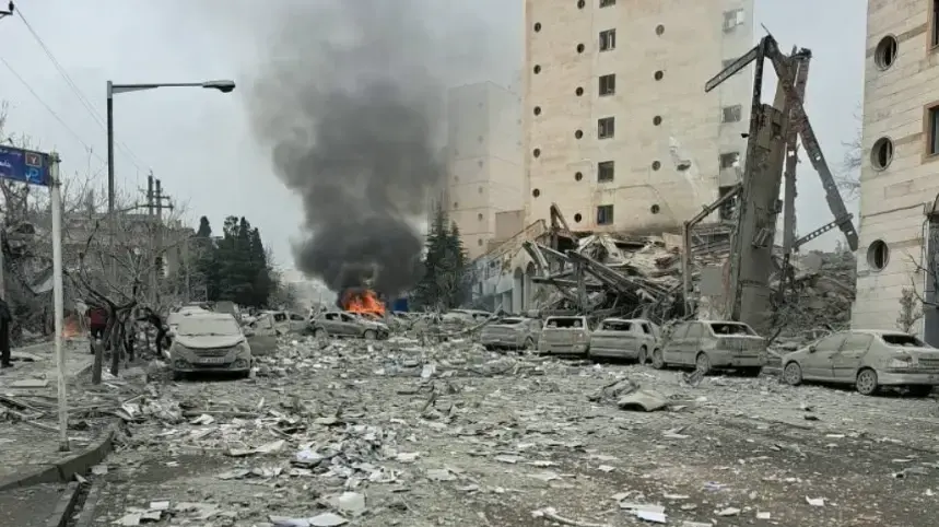 תיעוד משכונת המגורים זרפשאן במערב טהרן