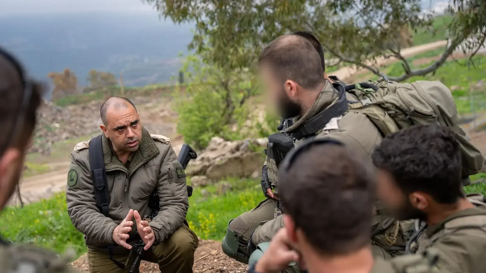 היערכות כוחות אוגדה 36 להרחבת הפעילות הקרקעית הממוקדת בדרום לבנון היערכות כוחות אוגדה 36 להרחבת הפעילות הקרקעית הממוקדת בדרום לבנון