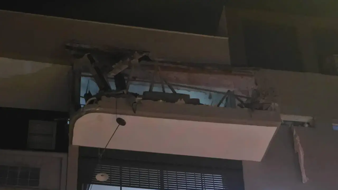 זירת נפילת טיל, ר"ג, 18 במרץ 2026 זירת נפילת טיל, ר"ג, 18 במרץ 2026
