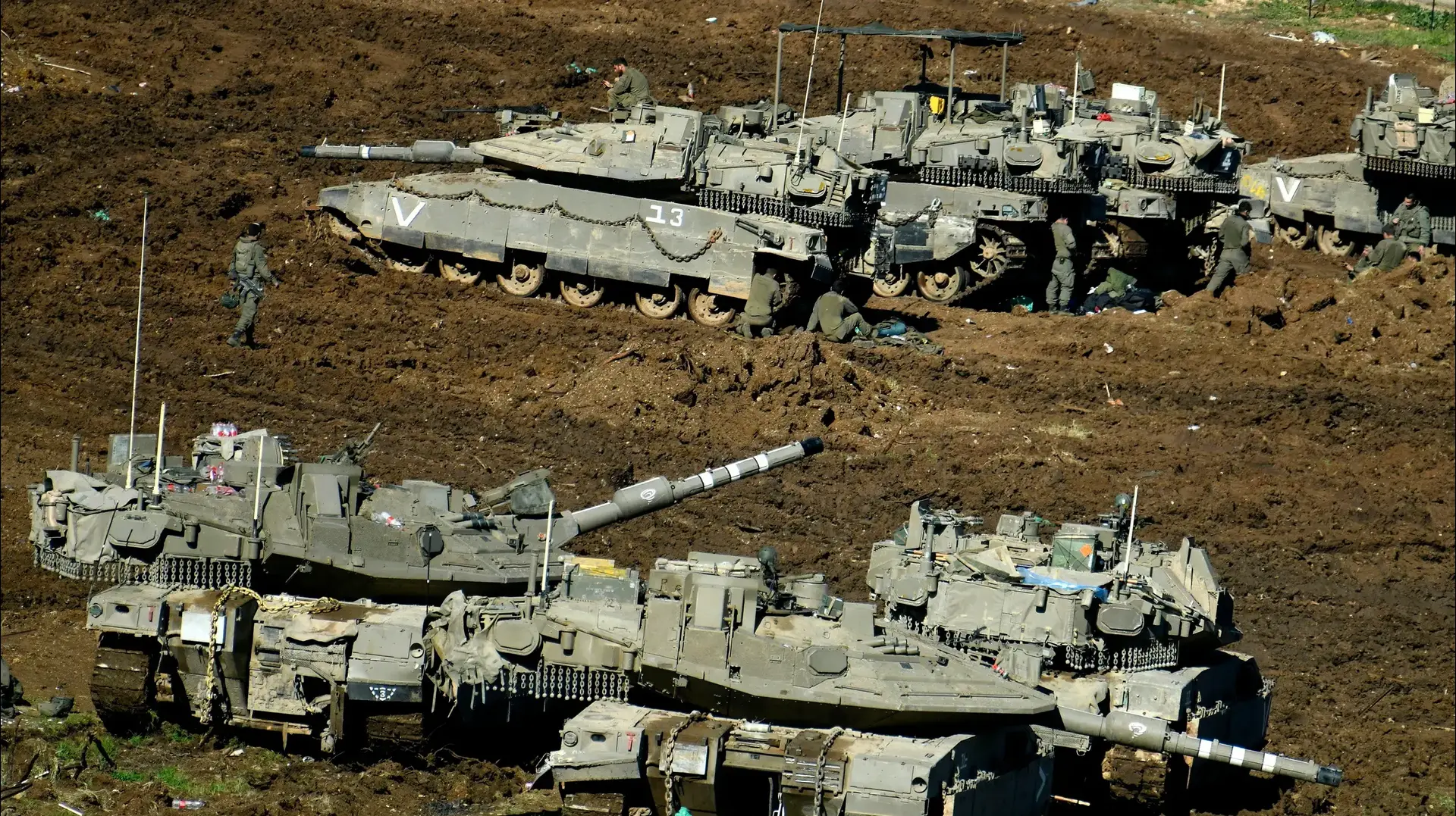 טנקים של צה"ל, גבול לבנון, 17 במרץ 2026