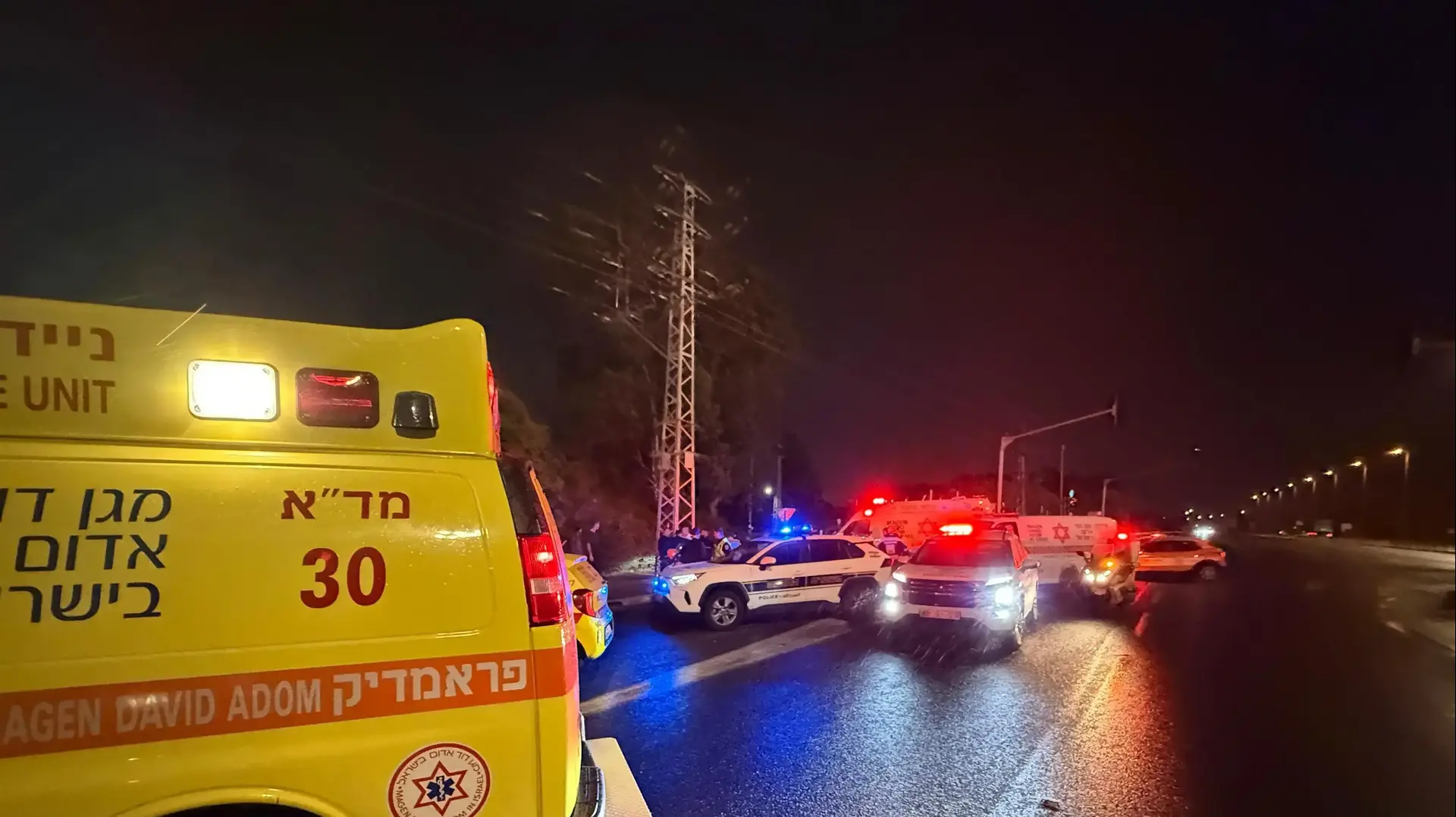 תאונת דרכים בכביש 44 סמוך לניר צבי, 18 במרץ 2026 תאונת דרכים בכביש 44 סמוך לניר צבי, 18 במרץ 2026