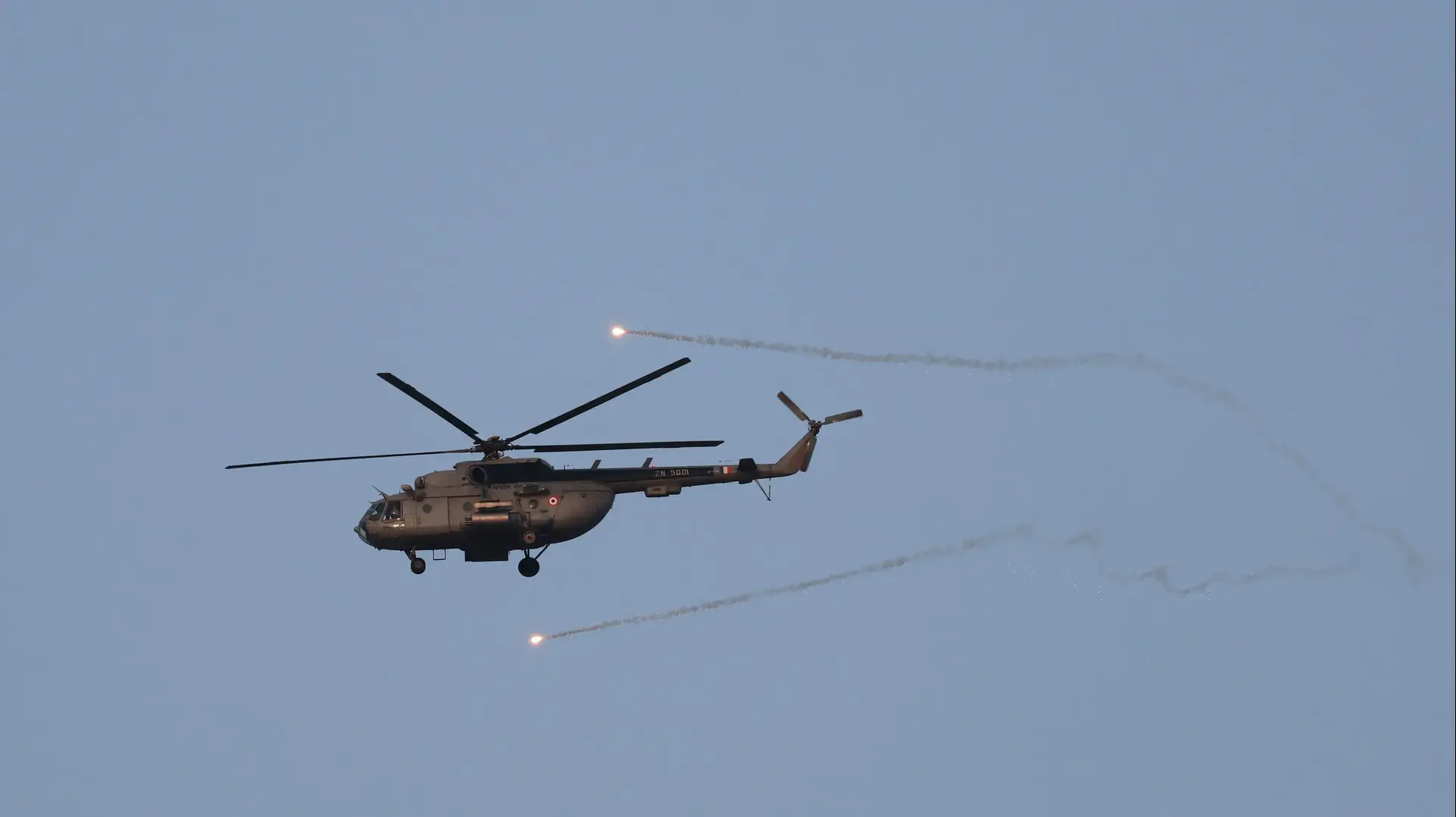 מסוק מצבא הודו MI-17