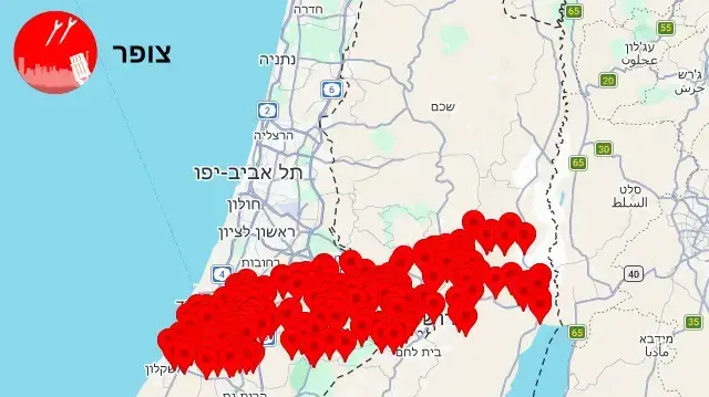 אזעקות הופעלו באזור ירושלים אזעקות הופעלו באזור ירושלים